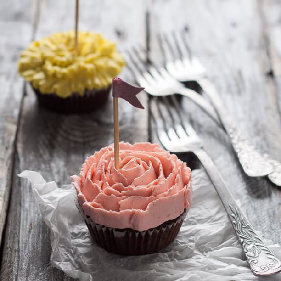 Flower Cupcakes