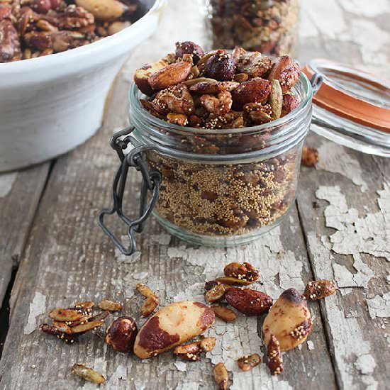 Spicy Sweet Nut & Seed Mix