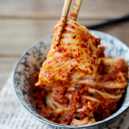 Homemade Kimchi
