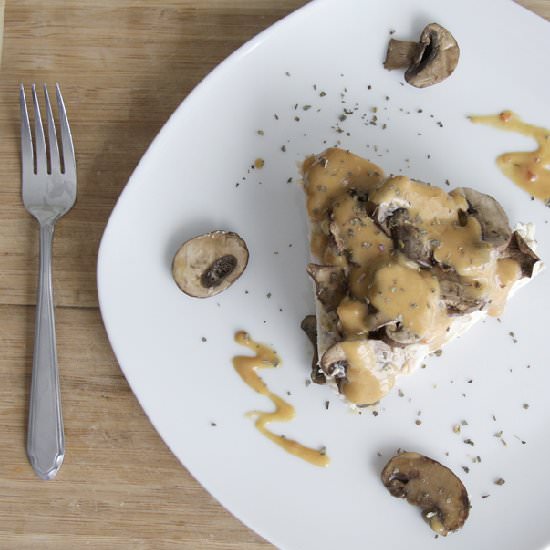Honey-Garlic Mushroom Chicken