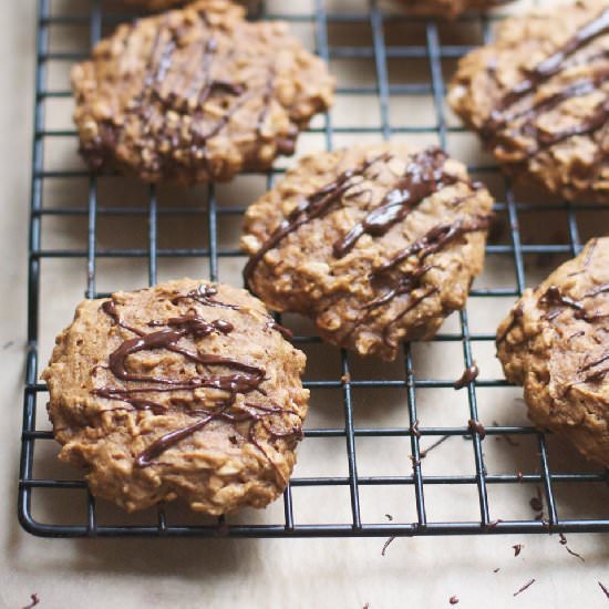 Pumpkin Chocolate Breakfast Cookies