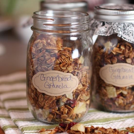 Gingerbread Granola