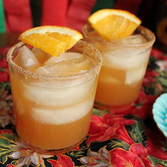 Apple Cider Margaritas