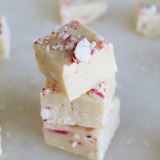 Candy Cane Fudge