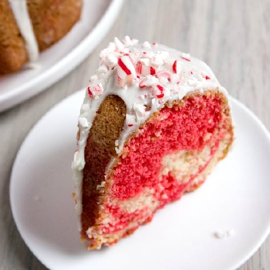 Peppermint Bundt Cake