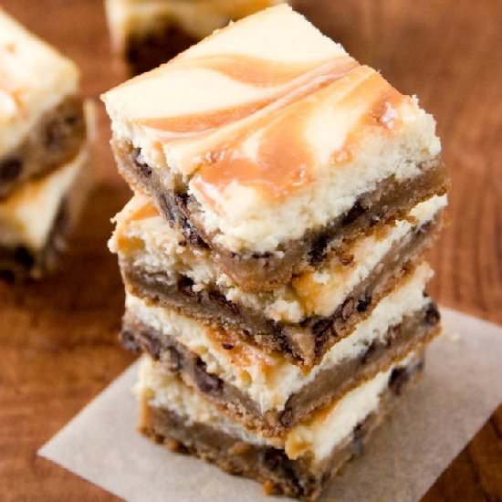 Cheesecake Chocolate Chip Bars