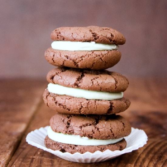 Chocolate Mint Cookies