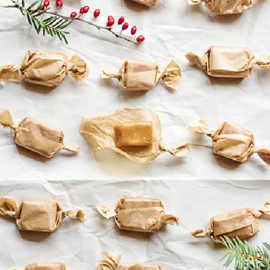 Apple Cider Caramels