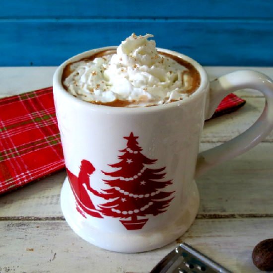 Eggnog Hot Chocolate