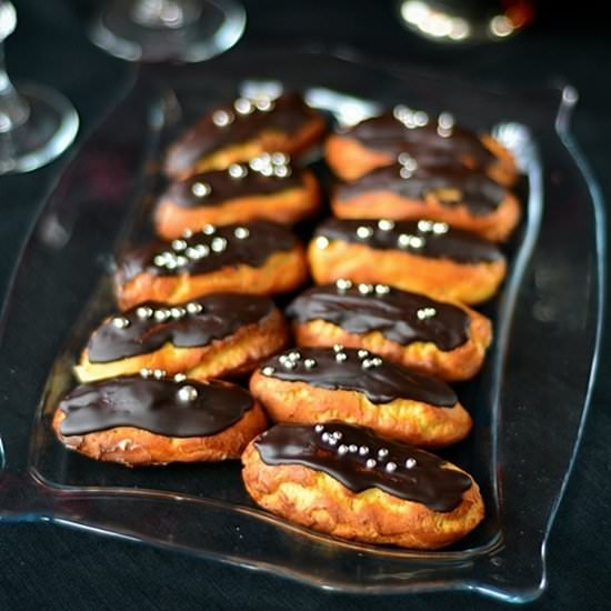 Gingerbread Eclairs