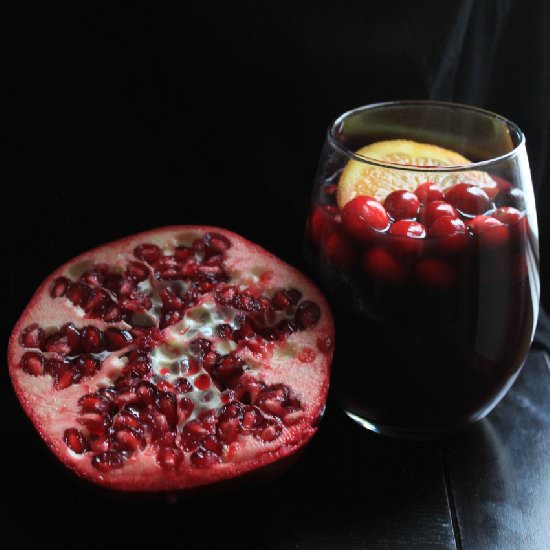 Pomegranate and Orange Sangria