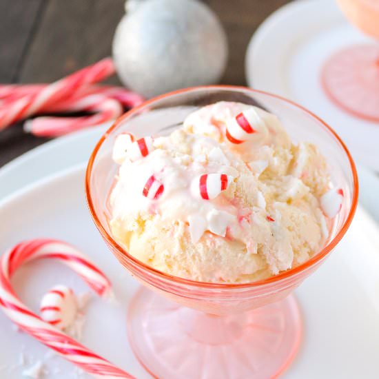Vanilla Ice Cream w/White Chocolate