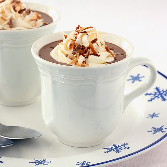 Toasted Coconut Hot Chocolate