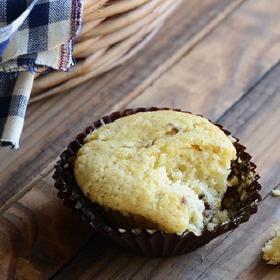 Cranberry-Orange-Pecan Muffins