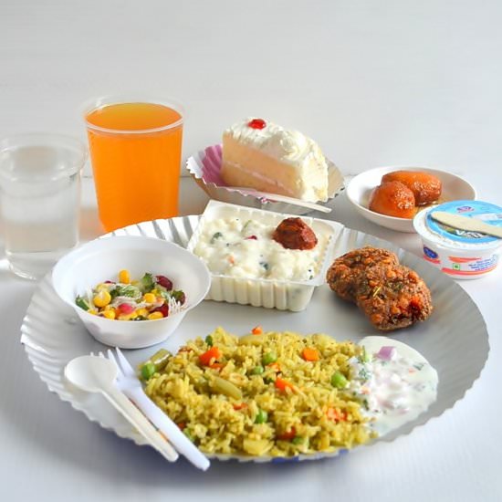 Kids birthday party menu