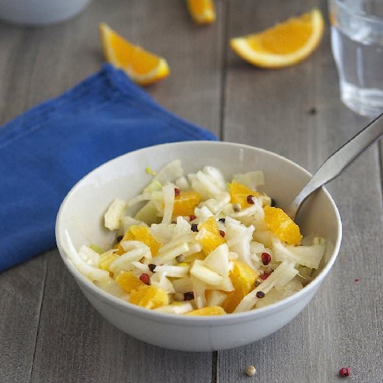Fennel, Orange and Pepper Salad