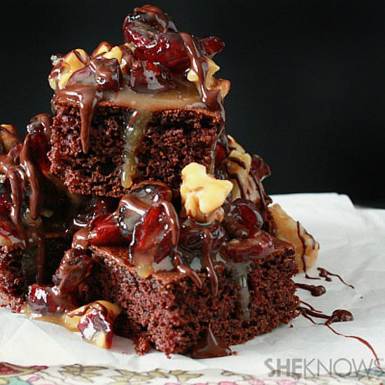 Cranberry Turtle Bars