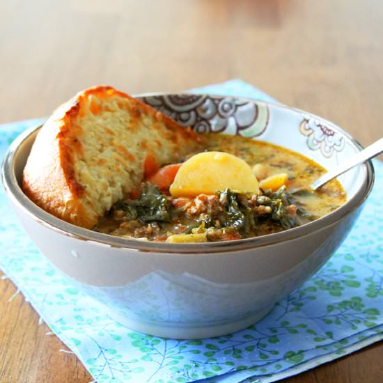 Slow Cooker Zuppa Toscana