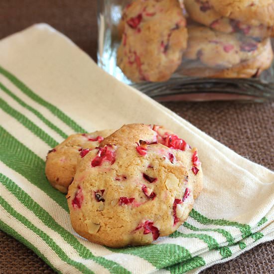 Cranberry Icebox Cookies