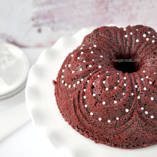 Creme de Cassis Red Velvet Bundt