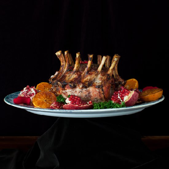 Crown Roast of Pork & Pomegranate