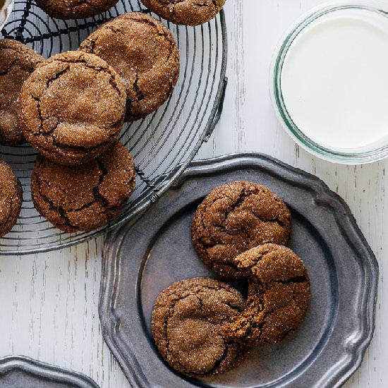 Chewy Ginger Cookies