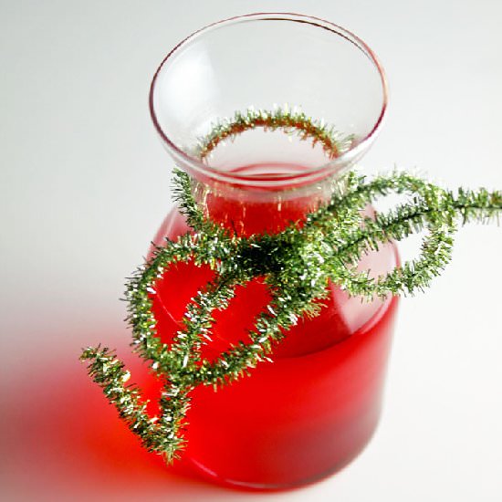 Candy Cane Simple Syrup