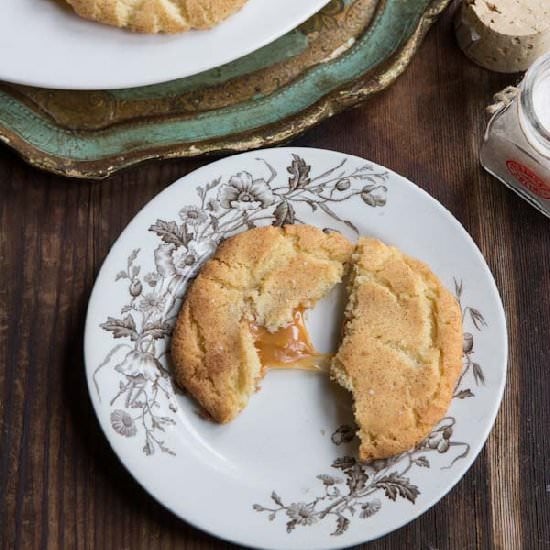 Salted Caramel Snickerdoodles