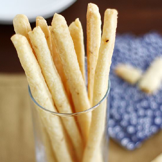 Smoked Gouda Cheese Straws