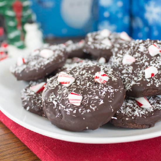 Coconut Thin Mint Cookies