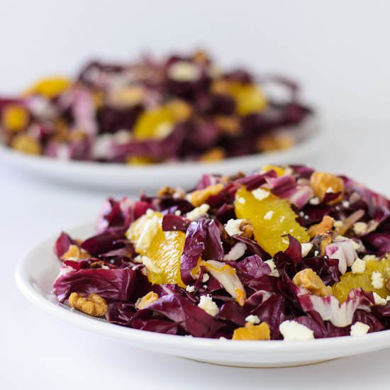 Radicchio and Orange Salad