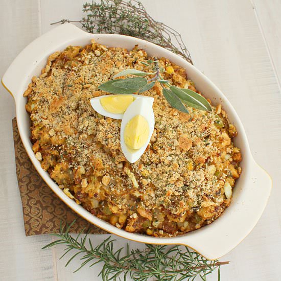 Sausage and Bread Stuffing