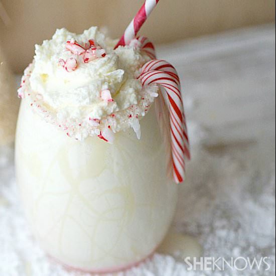 White Chocolate Peppermint Cocktail