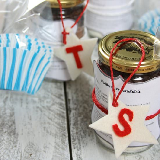 DIY Gift: Muffin in a Jar