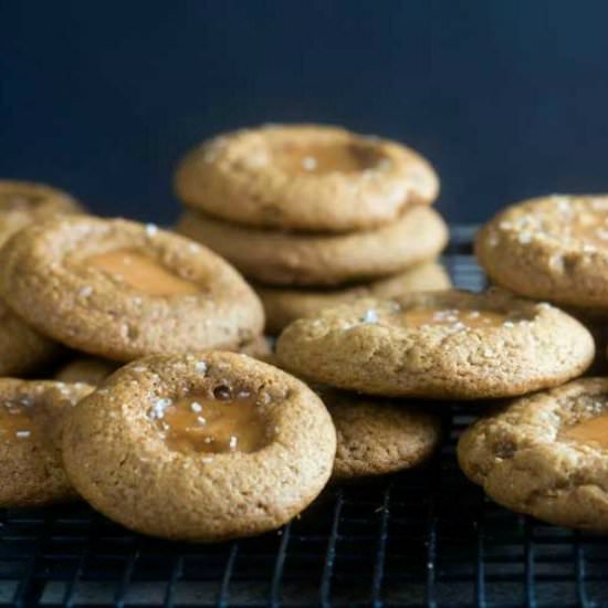 Gingerbread Thumbprints