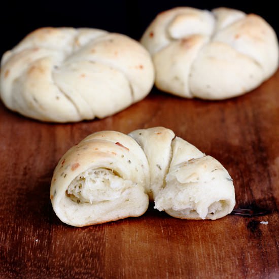 Garlic Parmesan Herb Rolls