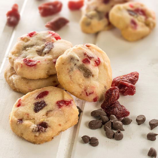 Fruits & Chocolate Butter Cookies