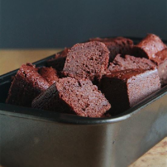 Cinnamon Stout Mousse Brownies