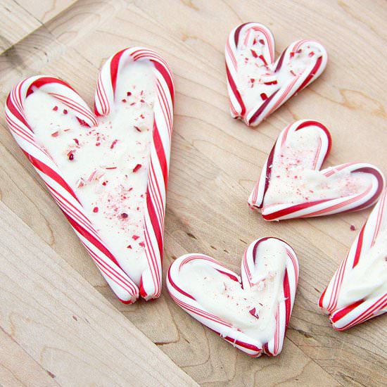 Candy Cane Hearts