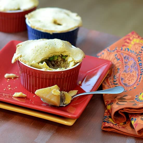 Root Vegetable Mushroom Pie
