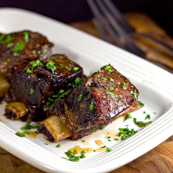 Maple Glazed Short Ribs