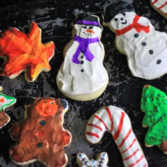 Yogurt Nutmeg Sugar Cookies