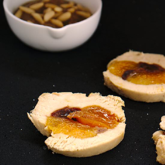Chicken Rolls with Nuts