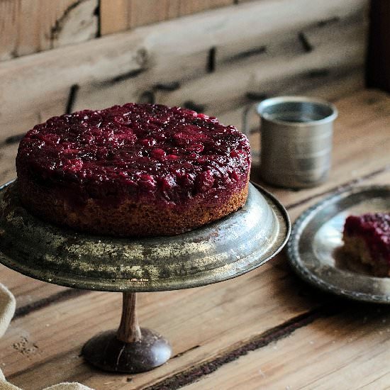 Cranberry Upside Down Cake