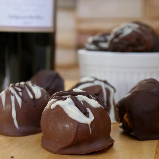 Oreo and Cookie Dough Truffles