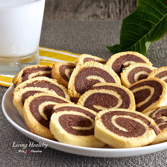 Chocolate Pinwheel Cookies