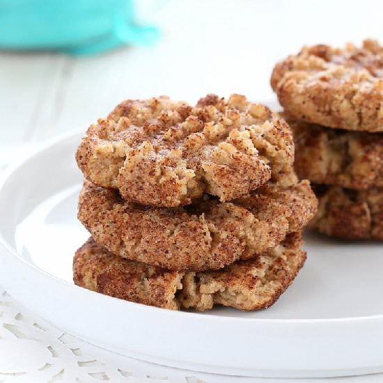 Almond Butter Snickerdoodles