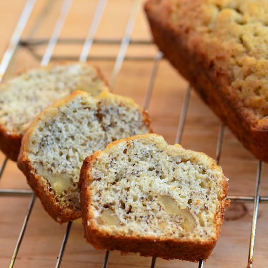 Mini Banana Bread Loaves