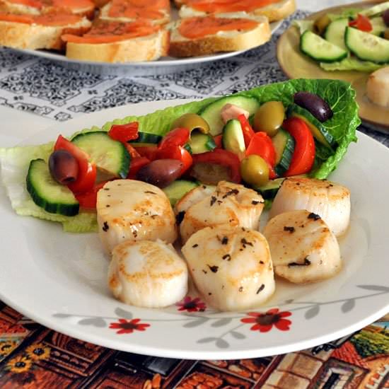 Perfect Sea Scallops