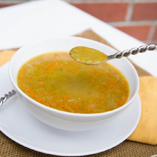 Split Pea Chicken Soup